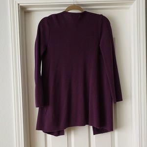 Old Navy Sweaters - Old Navy Dark Purple Open Cardigan Old Navy Sweaters - Old Navy Dark Purple Open Cardigan